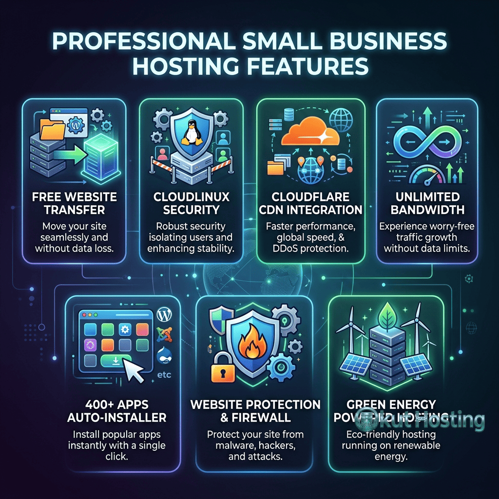 HostPapa hosting features and tools